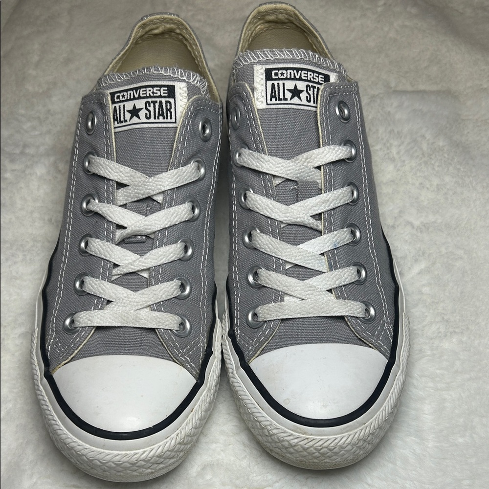 Converse All Star Classic Gray and White Sneakers
